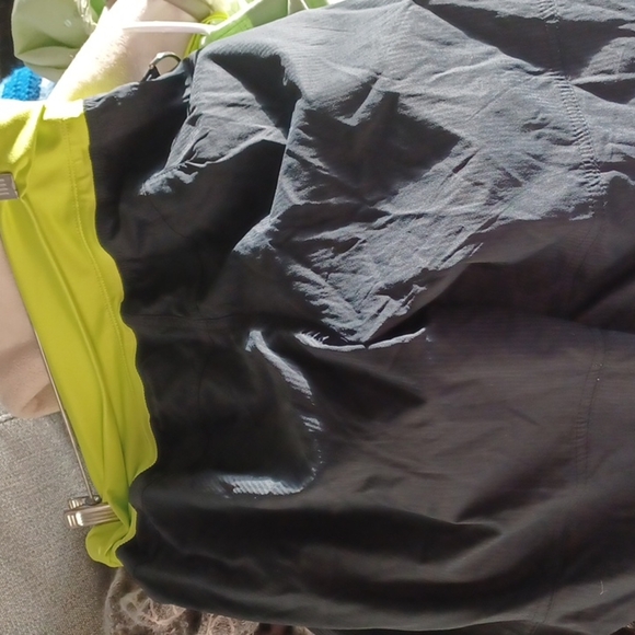 Zumba Wear Women's  Navy/Neon Green Convertible Cargo Ribbons Workout Pants S - Picture 7 of 8